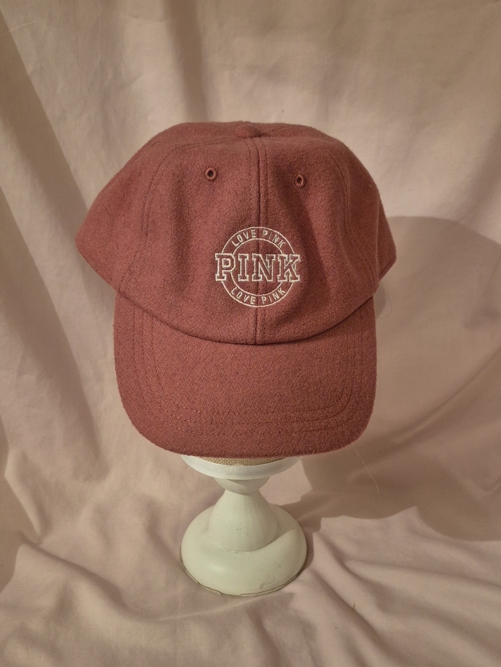 NWT PINK Victoria's Secret Dusty Rose Cap